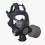 gas mask 3D model