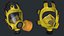 gas mask 3D model