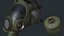 gas mask 3D model