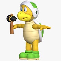 Hammer Bro Character 8K  Super Mario Assets