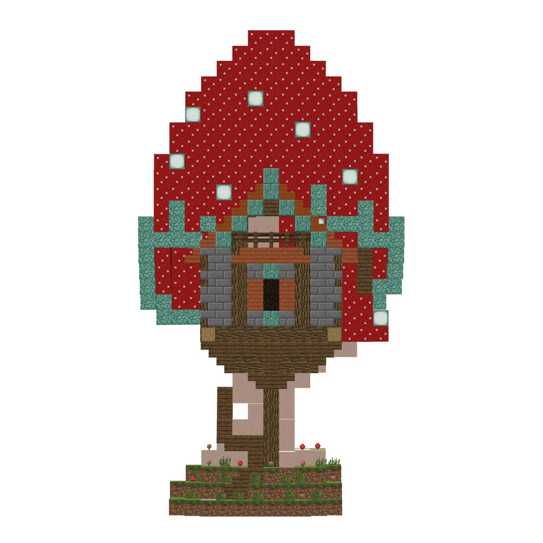 mushroom house 3D https://p.turbosquid.com/ts-thumb/hp/Gsgrow/E7/mushroomhouseminecraft/png/1781076417/1920x1080/fit_q87/d43973e89d28468af8df3ef30a3c51eb419a76b1/mushroomhouseminecraft.jpg