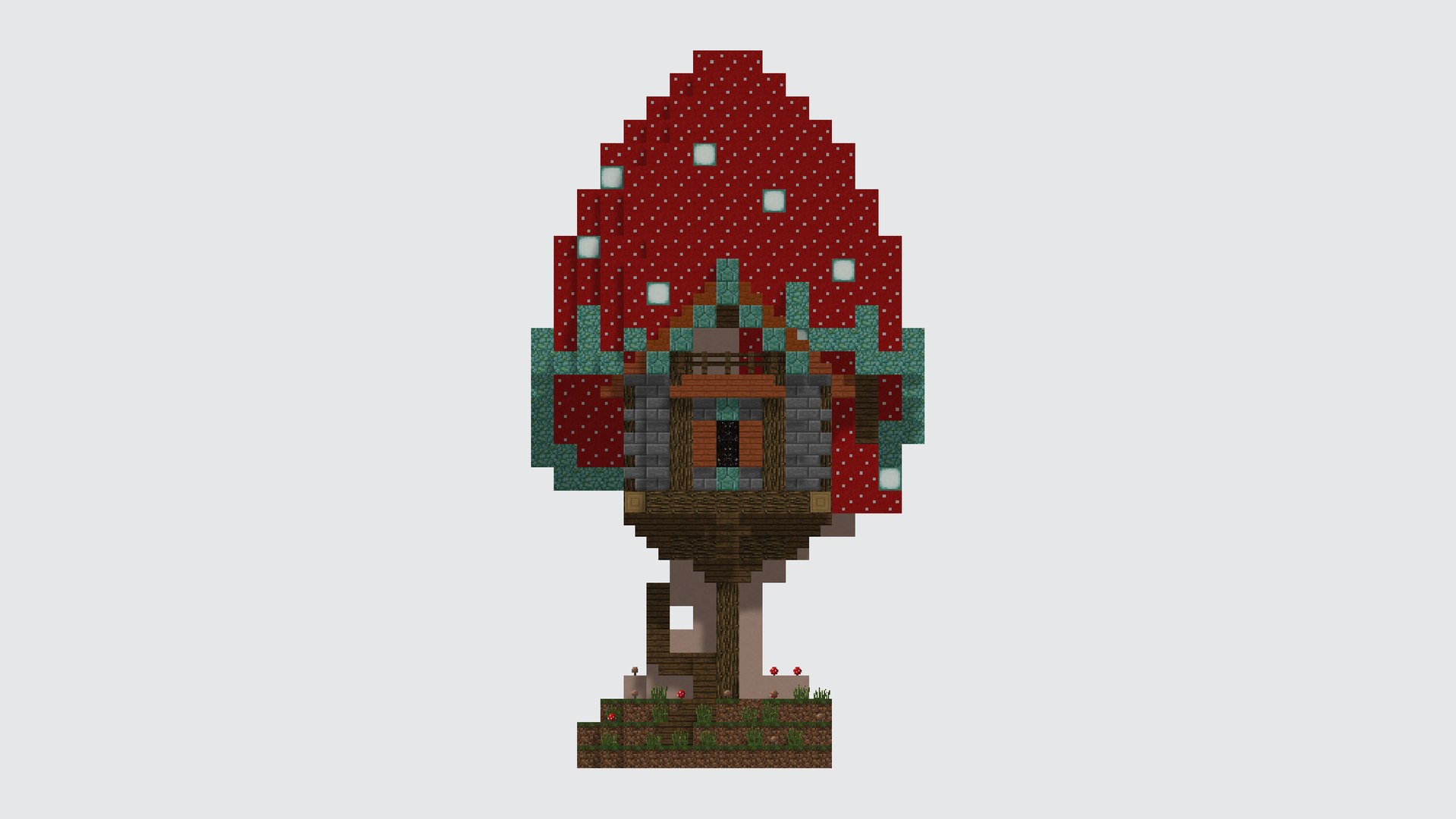 mushroom house 3D https://p.turbosquid.com/ts-thumb/hp/Gsgrow/ft/mushroomhouseminecraft00123456789/png/1781076422/1920x1080/fit_q87/3debe3fe452a33205d87bfd3e3dbce328a470a65/mushroomhouseminecraft00123456789.jpg