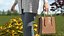 Elderly Lady in Casual Clothes Rigged