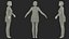 Elderly Lady in Casual Clothes Rigged