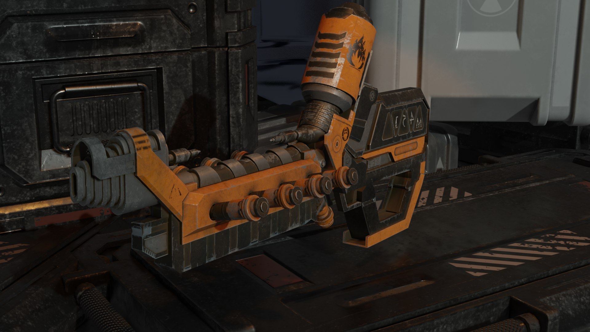Flamethrower 3D - TurboSquid 1826753