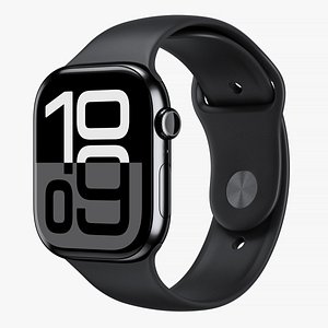 Apple Watch 10 Aluminum Jet Black with Sport Band