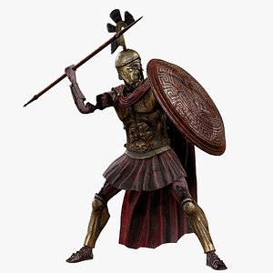 SPARTAN UNDEAD ROYAL HOPLITE 3D model