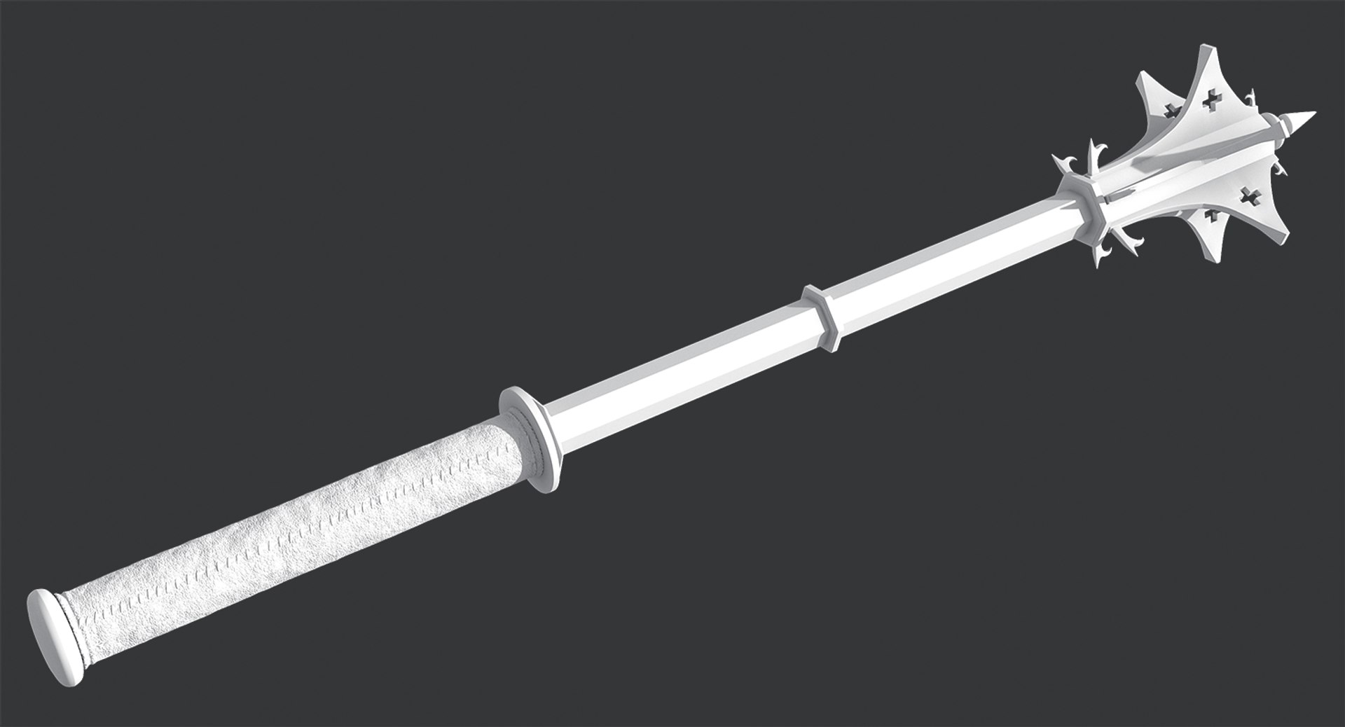 medieval flanged mace 3D https://p.turbosquid.com/ts-thumb/hp/PYJqpV/aYTkgwlz/flanged_mace_ao_07/png/1493459268/1920x1080/fit_q87/c424c450856a1b765e932a0d9d22d4b912f17a6e/flanged_mace_ao_07.jpg