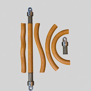 3D Hydraulic pipeline V2 model