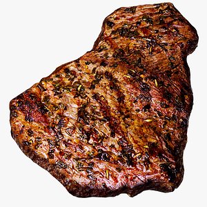 3D Cooked Steak PBR