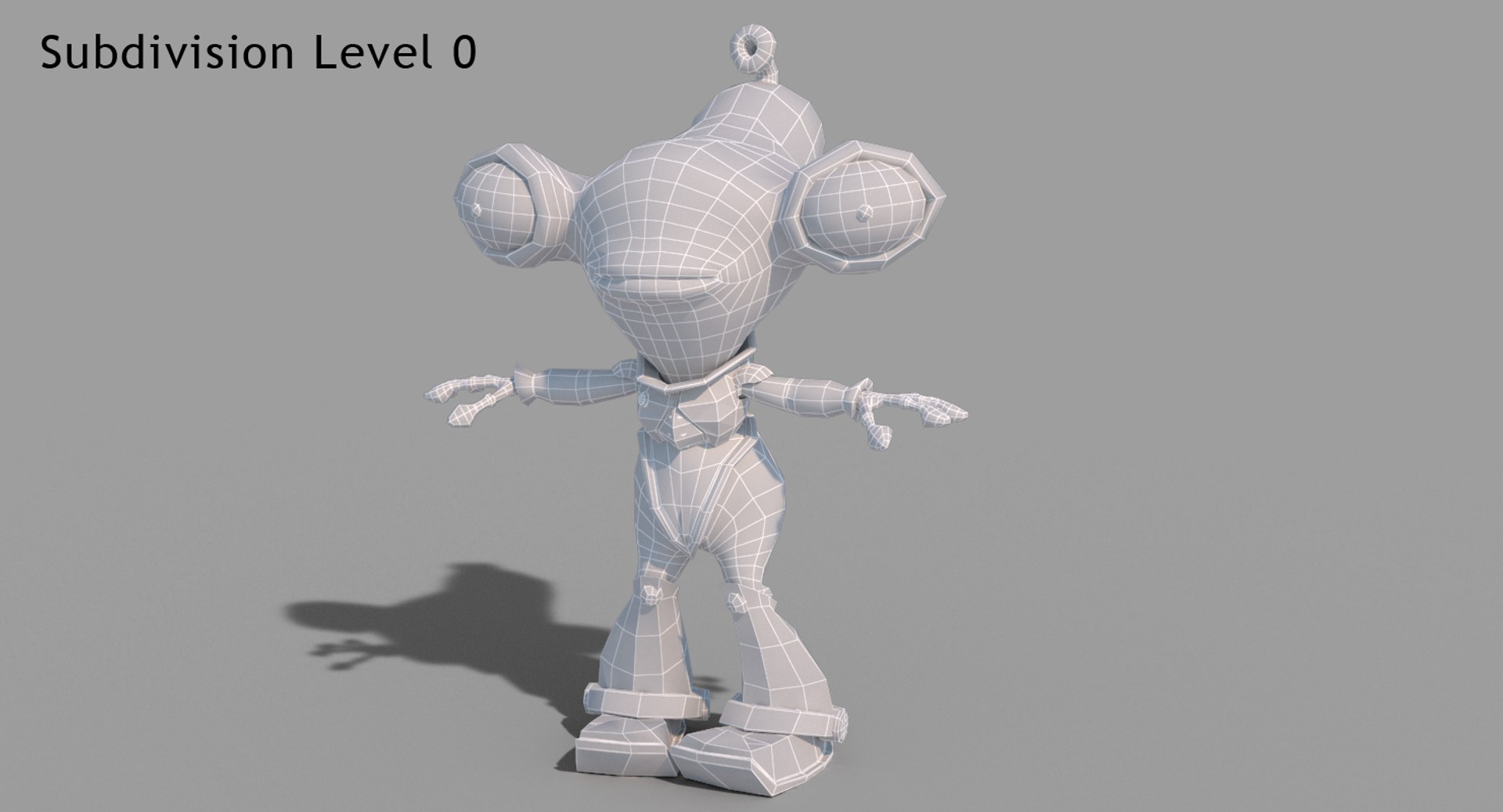 3d model cartoon character