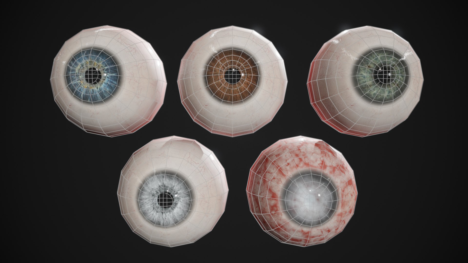 Human eye model - TurboSquid 1649107