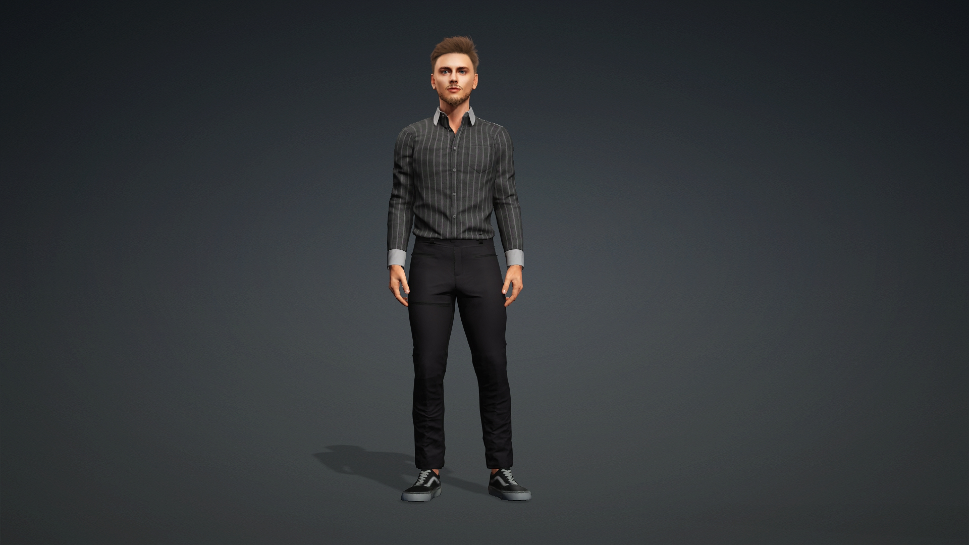 3D Game Ready Male Character Model - TurboSquid 2510251