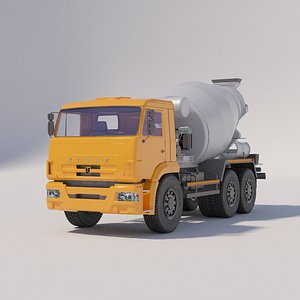 Truck mixer Tuymazy 58149Z on the chassis KAMAZ-6520