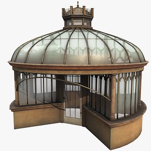 3D victorian glass house