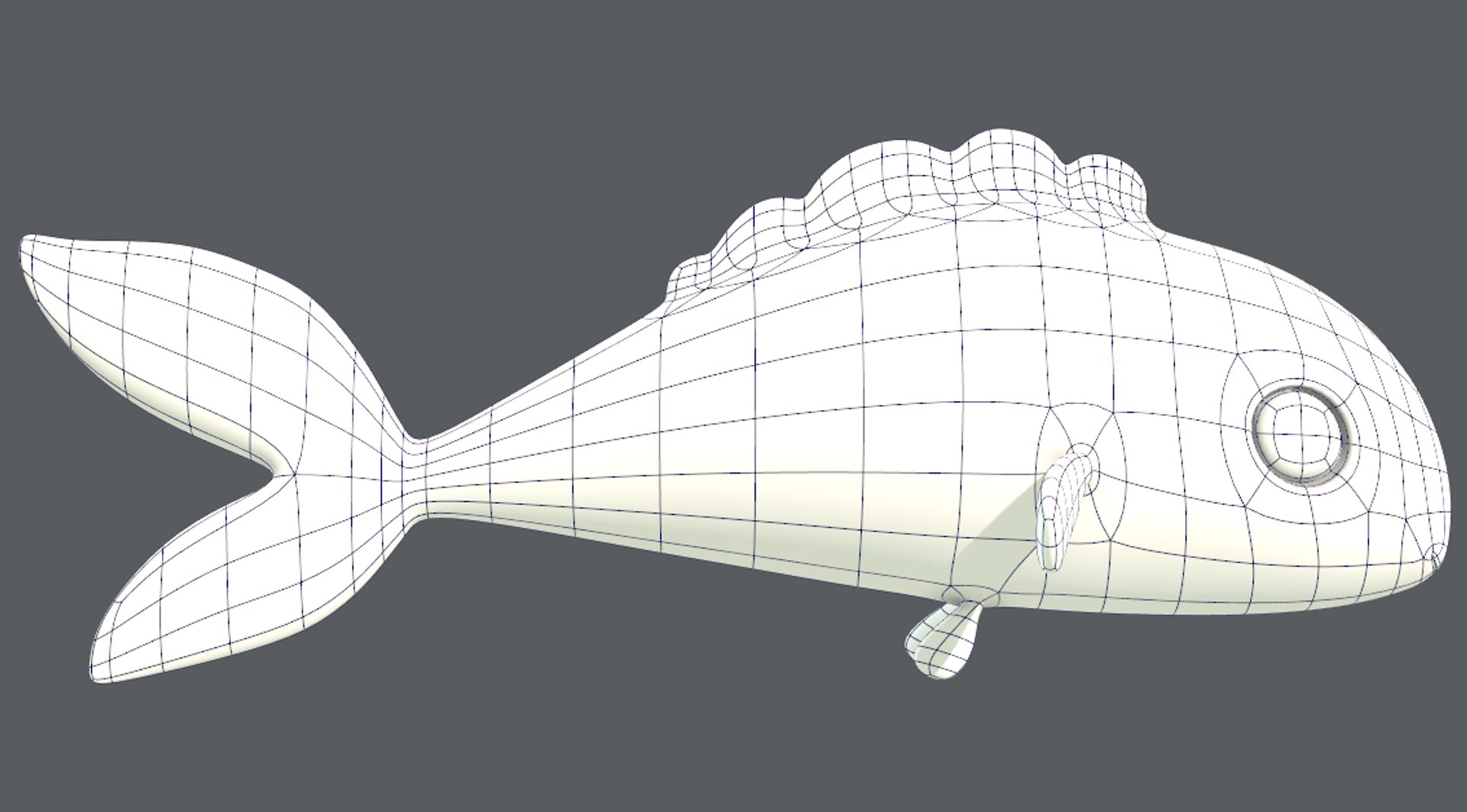 3D fish v01 cartoon animal - TurboSquid 1336764