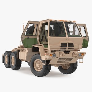 3D model Oshkosh FMTV 5 Ton Tractor Rigged