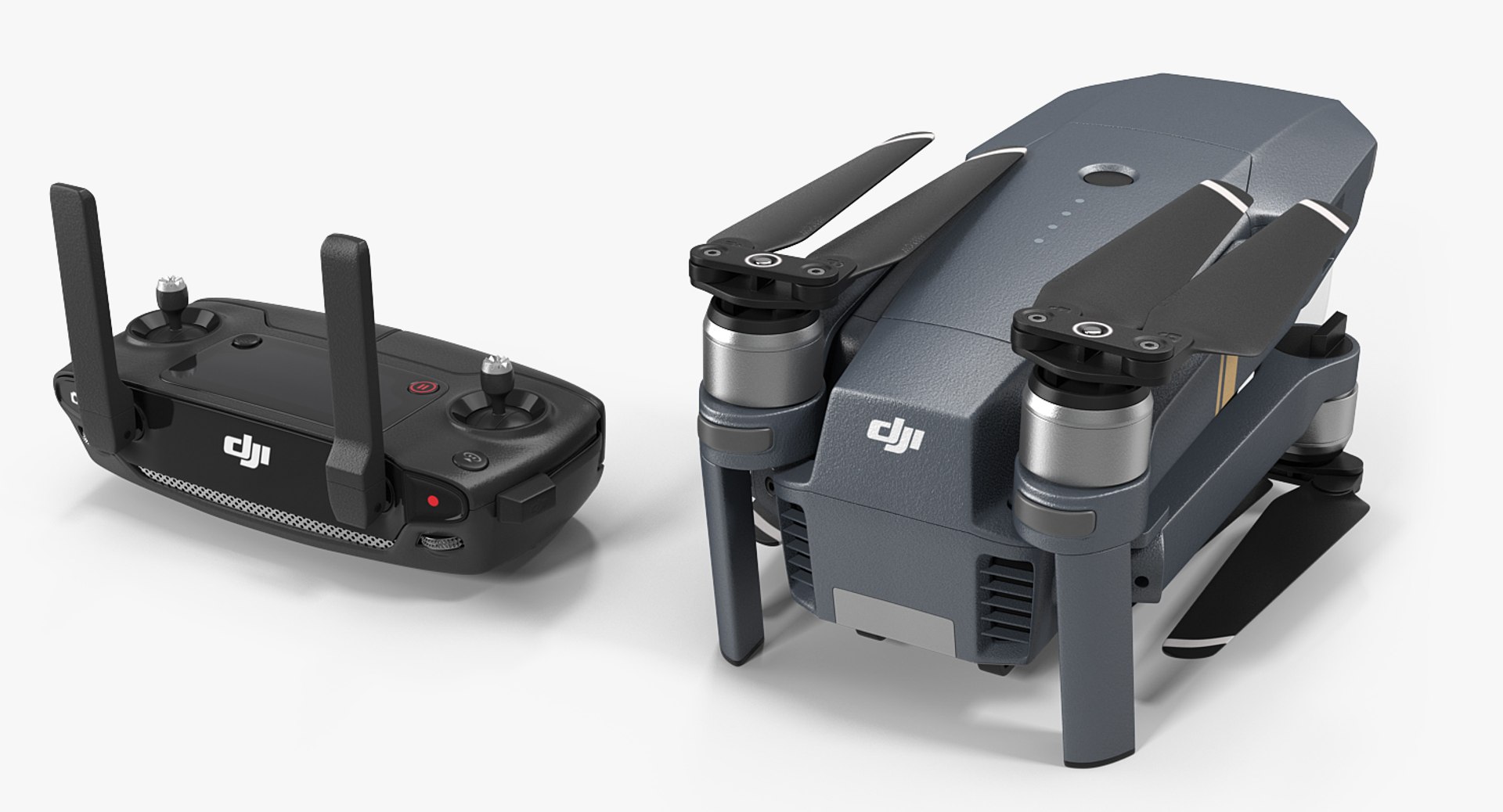 Dji Mavic Pro Quadcopter 3D Model - TurboSquid 1189387