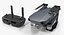 dji mavic pro quadcopter 3D model