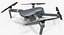 dji mavic pro quadcopter 3D model
