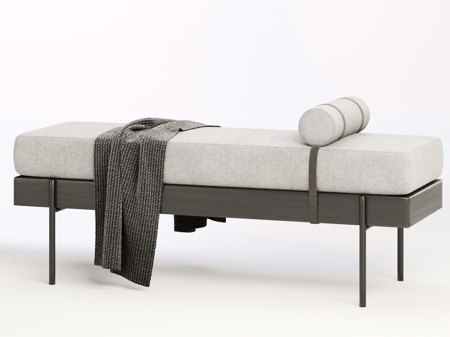 Colburne Upholstered Bench Model - TurboSquid 2290734