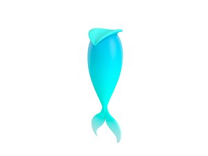 3D mermaid tail