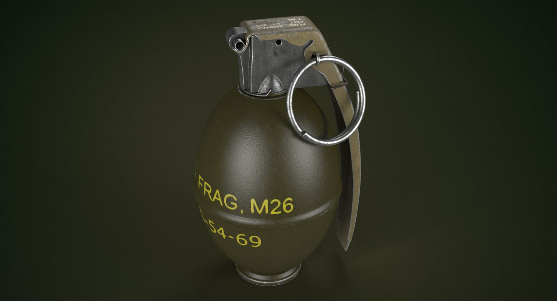 m26 lemon grenade fuse time