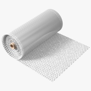 3D Transparent Bubble Wrap Roll Packaging