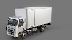 3D Kenworth K370 Box Truck 2014
