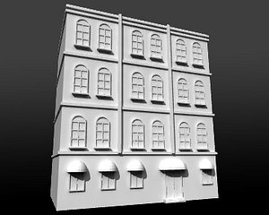 building house 3d model