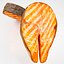 salmon steak 3d max