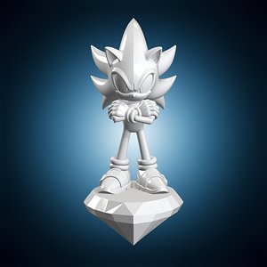 Sonic Emerald Guardian Codex 3D Print Model model