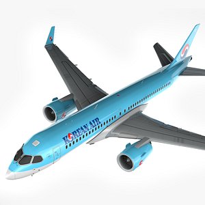 KOREAN AIR Airbus A220-300 L2311 3D