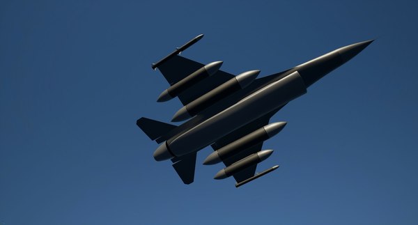 f-16c airfighter 3D model