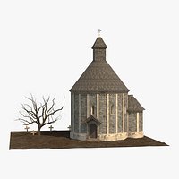 Old Medieval Church Cemetery