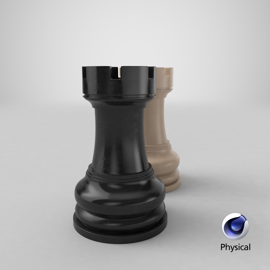 3D Chess Rook - TurboSquid 1788411