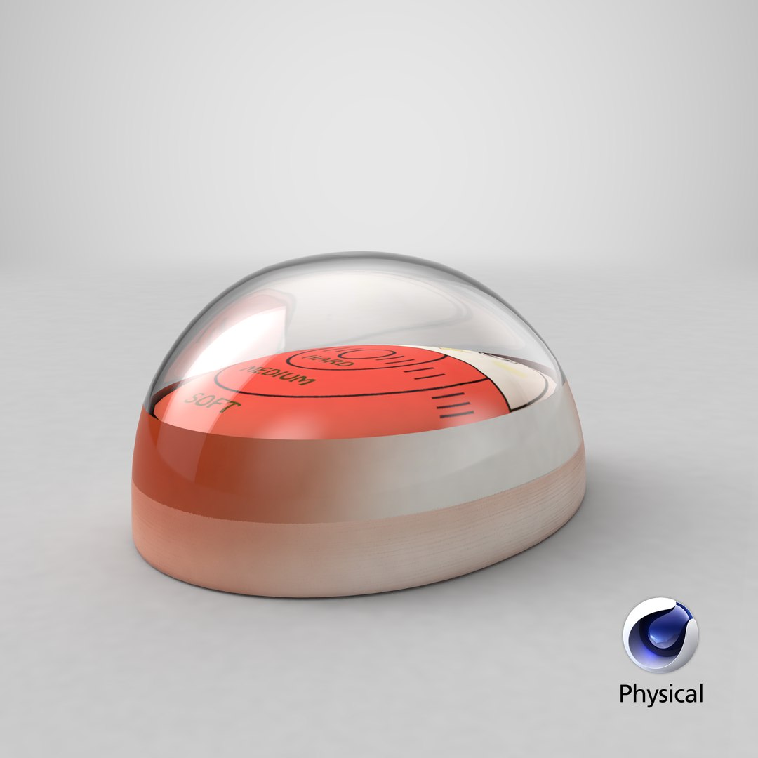 Boiled Egg Cooking Timer 3D Model - TurboSquid 1589101