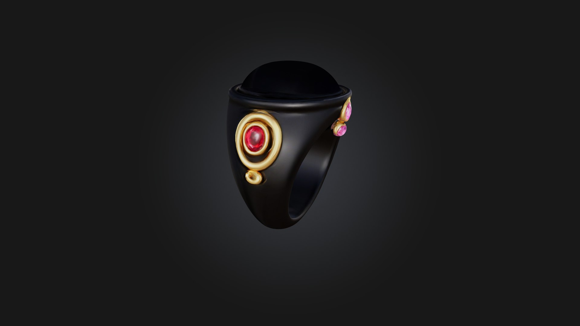 Cartoon Magic Ring - TurboSquid 2292037