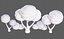 Trees Cartoon V30 model