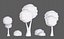 Trees Cartoon V30 model