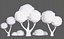 Trees Cartoon V30 model