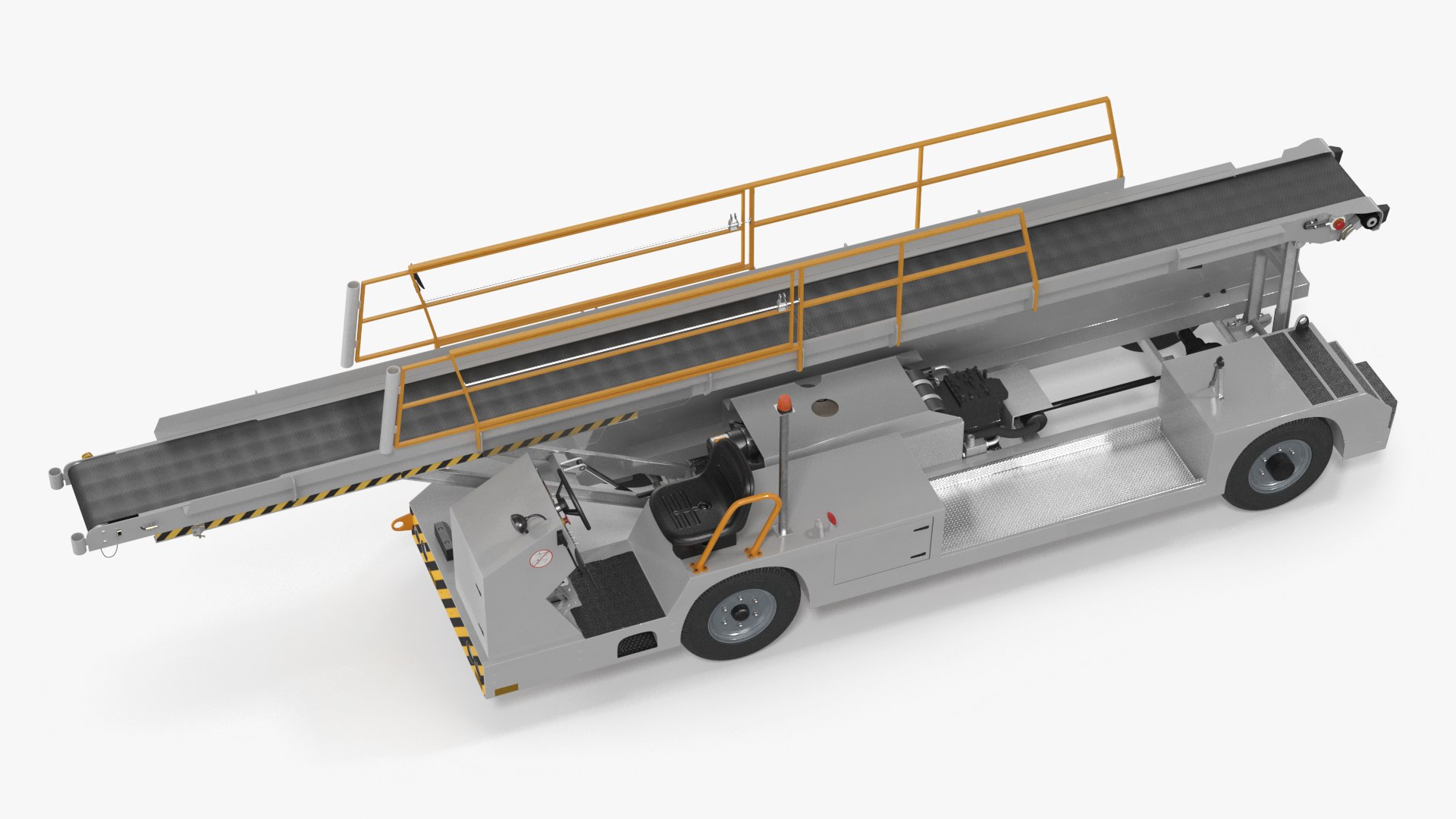 3D TLD Aircraft Baggage Belt Loader - TurboSquid 2140983