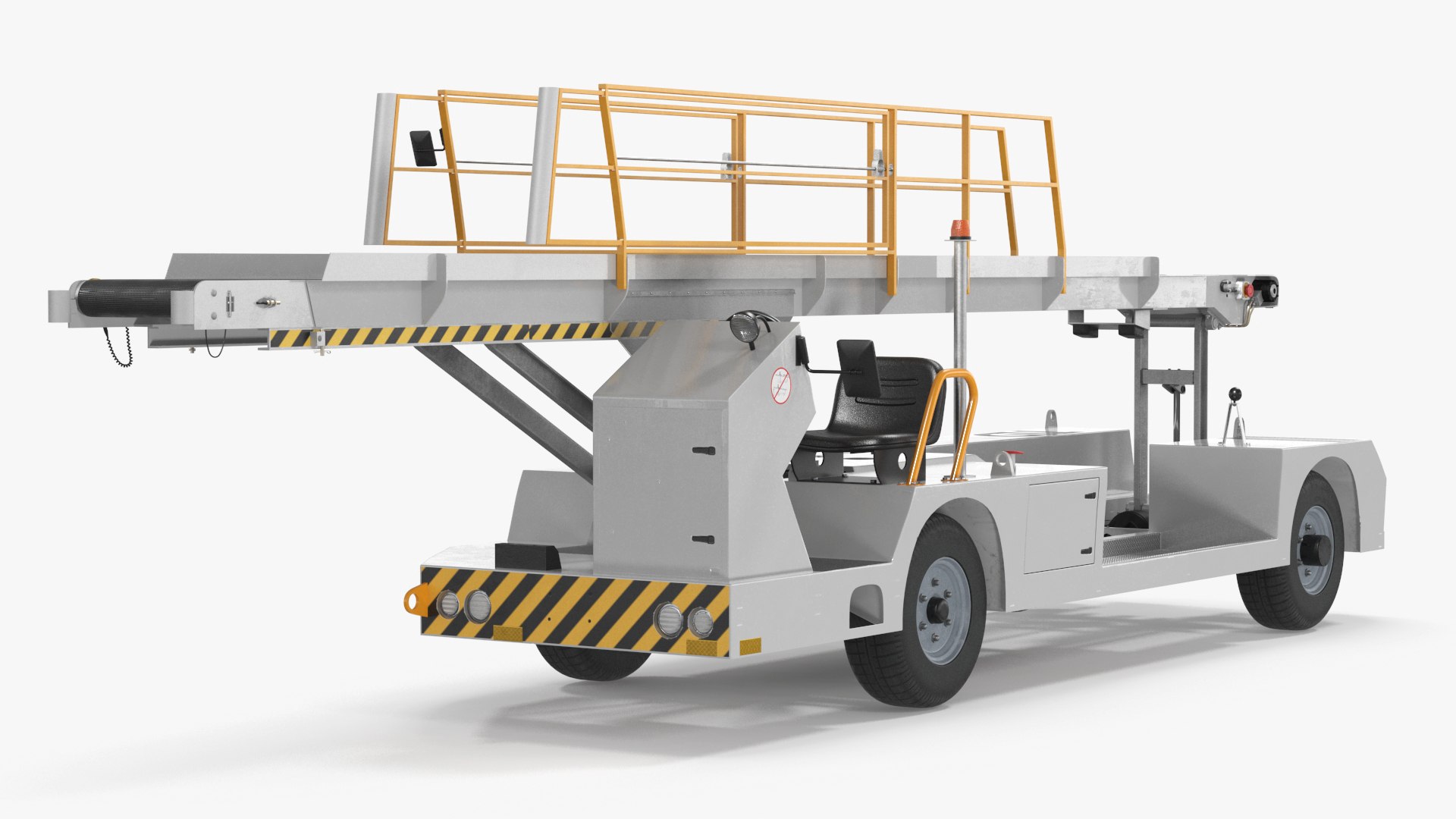 TLD Aircraft Baggage Belt Loader 3D model preview
