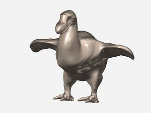 dodo bird 3d model
