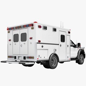 f450 2012 ambulance 3D model