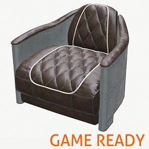 3D modern interior chair loft