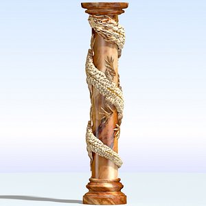 Dragon column
