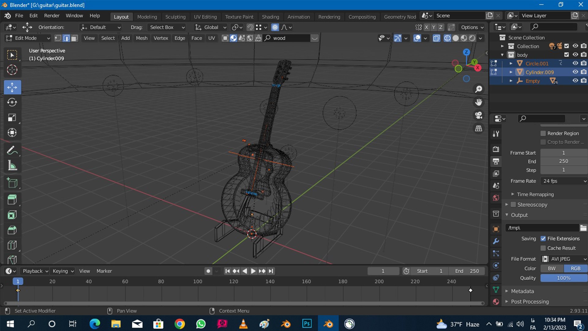 Guitar 3D https://p.turbosquid.com/ts-thumb/hq/bj3Ggz/TM/wire/jpg/1676316365/1920x1080/fit_q87/32c6992472f38fdd67ad013254b3badb9e0b2f99/wire.jpg