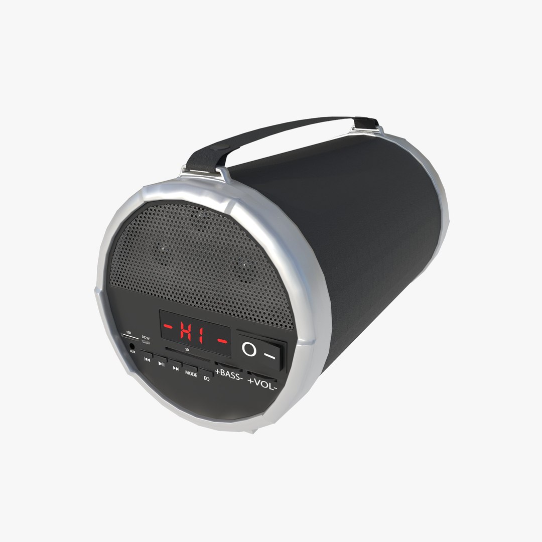 3D boombox https://p.turbosquid.com/ts-thumb/hq/cA1Klz/fz/preview1/jpg/1685893407/1920x1080/fit_q87/fad0c5c10157de9a4fd2ed8b5a65c8875a2ad208/preview1.jpg