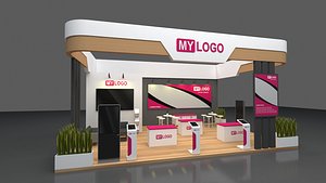 Booth 6x9m 3D